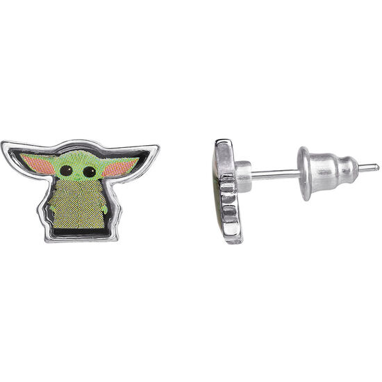 SET COLGANTE + PENDIENTES BABY YODA STAR WARS image 1