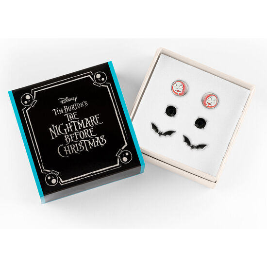SET 3 PARES DE PENDIENTES PESADILLA ANTES DE NAVIDAD DISNEY image 2