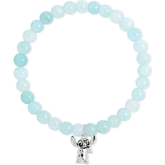 PULSERA STITCH DISNEY PLATA image 0
