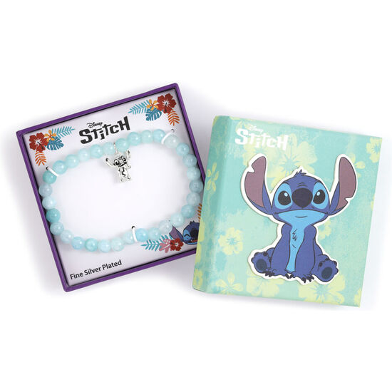 PULSERA STITCH DISNEY PLATA image 1