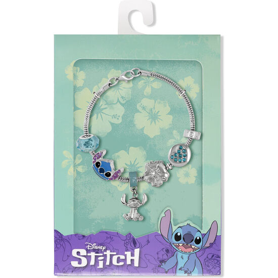 PULSERA CHARM STITCH DISNEY PLATA image 1