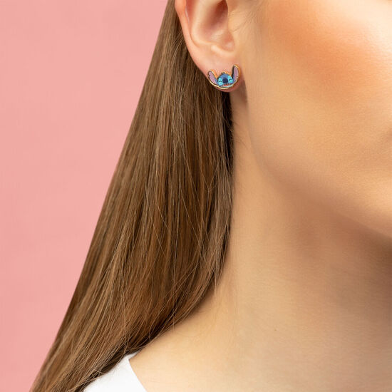 SET 3 PARES DE PENDIENTES STITCH DISNEY image 3