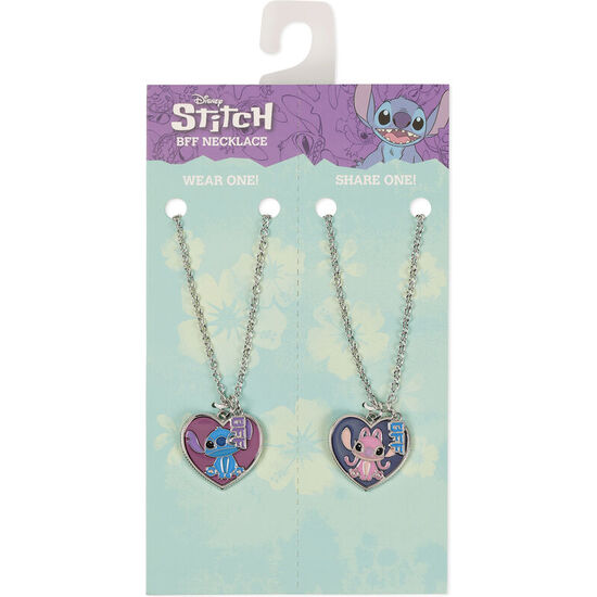 SET 2 COLGANTES ANGEL &#38; STITCH DISNEY image 2