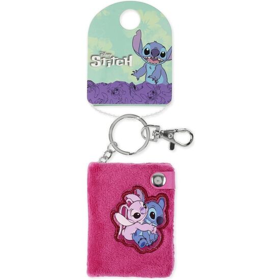LLAVERO BLOC DE NOTAS ANGEL &#38; STITCH DISNEY image 1