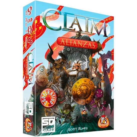 JUEGO DE MESA CLAIM ALIANZAS ESPAÃ±OL image 0