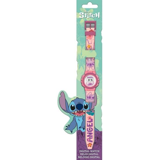 RELOJ DIGITAL ANGEL STITCH DISNEY image 0