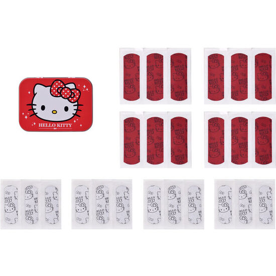 CAJA METAL TIRITAS HELLO KITTY image 1