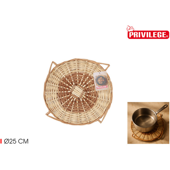 SALVAMANTEL MIMBRE RED. 25 C/ASAS image 0