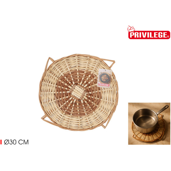 SALVAMANTEL MIMBRE RED. 30 C/ASAS image 0