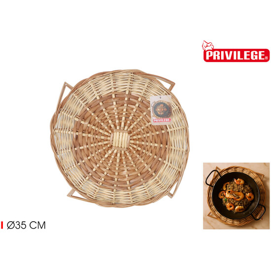 SALVAMANTEL MIMBRE RED. 35 C/ASAS image 0