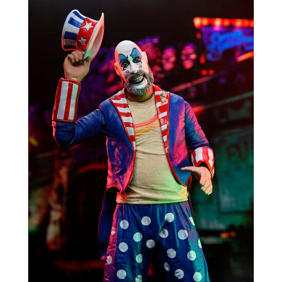 FIGURA CAPTAIN SPAULDING TAILCOAT 20TH ANNIVERSARY HOUSE OF 1000 CORPSES 18CM image 2