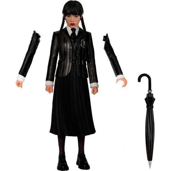 SET 2 FIGURAS MIERCOLES & ENID MIERCOLES 9,5CM image 1