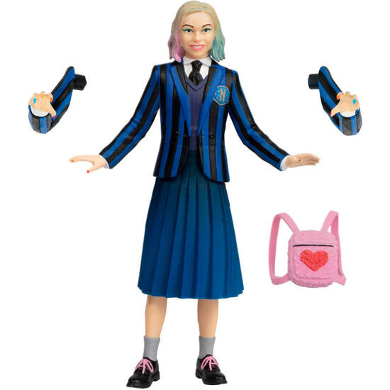 SET 2 FIGURAS MIERCOLES & ENID MIERCOLES 9,5CM image 2
