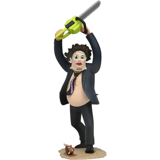 FIGURA LEATHERFACE PRETTY WOMAN TEXAS CHAINSAW MAN MASSACRE 50TH ANNIVERSARY TOONY TERRORS 15CM image 0