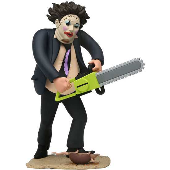 FIGURA LEATHERFACE PRETTY WOMAN TEXAS CHAINSAW MAN MASSACRE 50TH ANNIVERSARY TOONY TERRORS 15CM image 1
