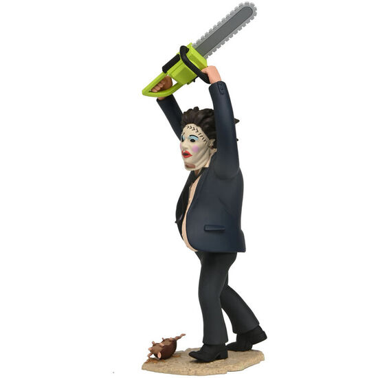 FIGURA LEATHERFACE PRETTY WOMAN TEXAS CHAINSAW MAN MASSACRE 50TH ANNIVERSARY TOONY TERRORS 15CM image 2