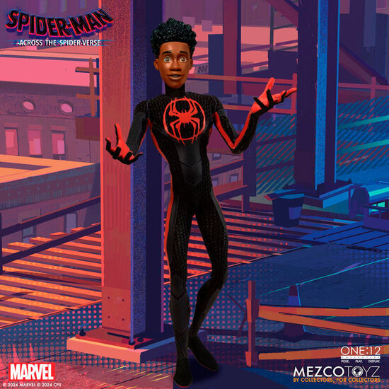 FIGURA SPIDERMAN MILES MORALES SPIDERMAN 17CM image 1