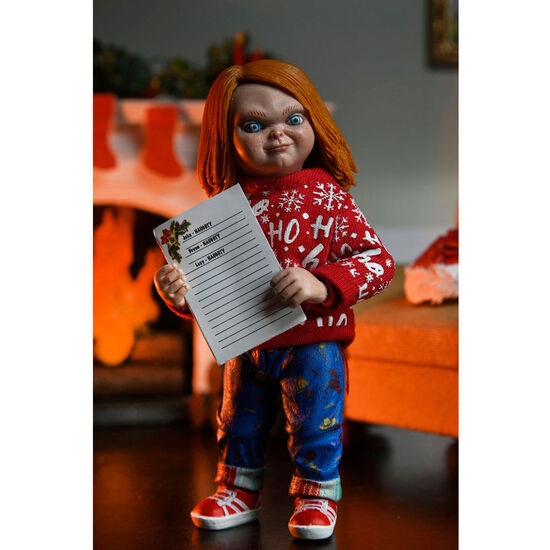 FIGURA ULTIMATE CHUCKY HOLIDAY CHUCKY 18CM image 3