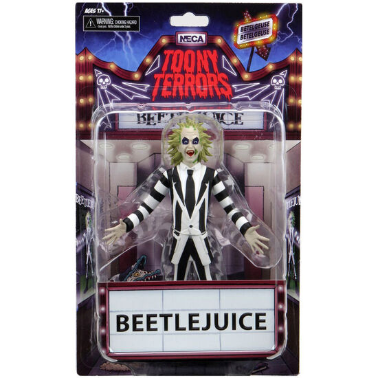 FIGURA BEETLEJUICE TOONY TERRORS BEETLEJUICE 15CM image 1