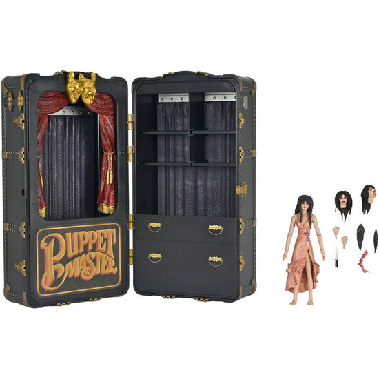 FIGURA TOULONS PUPPET CASE & LEECH WOMAN PUPPET MASTER 10CM image 1