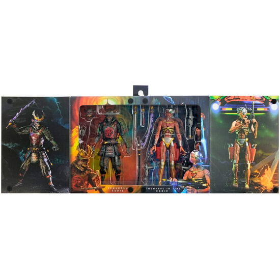 SET 2 FIGURAS ULTIMATE FUTURE PAST WORLD TOUR IRON MAIDEN 18CM image 0