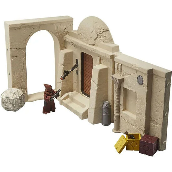 PLAYSET STREETS OF MOS EISLEY JAWA MOS STAR WARS THE VINTAGE COLLECTION 9,5CM image 4