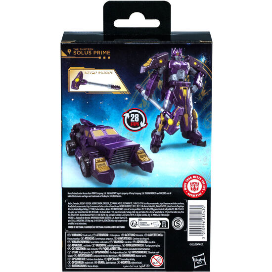 FIGURA SOLUS PRIME THE THIRTEEN AGE OF THE PRIMES TRANSFORMERS 14CM image 3