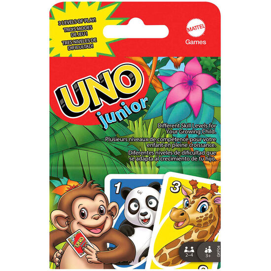 JUEGO CARTAS UNO JUNIOR image 0