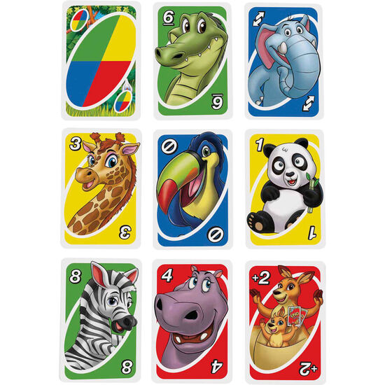 JUEGO CARTAS UNO JUNIOR image 1