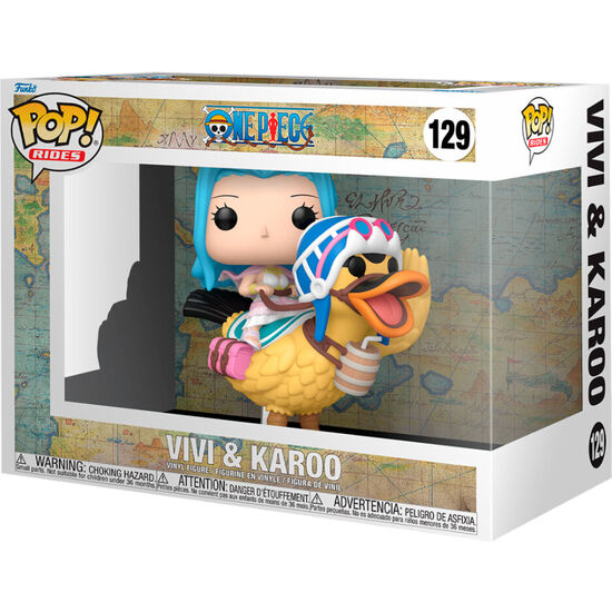 FIGURA POP RIDE ONE PIECE VIVI & KAROO image 0