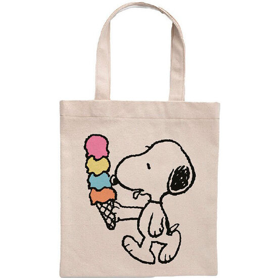BOLSA SHOPPING ICE CREAM SNOOPY PEANUTS image 0