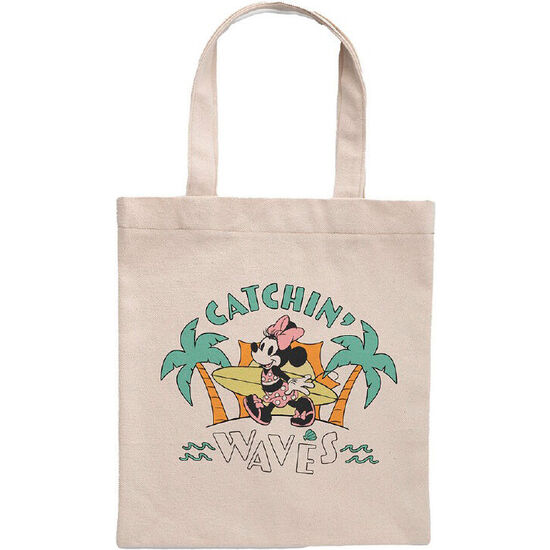BOLSA SHOPPING CATCHIN&#39; WAVES MINNIE MOUSE DISNEY image 0