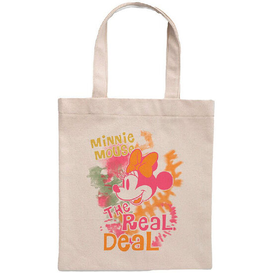 BOLSA SHOPPING THE REAL DEAL MINNIE MOUSE DISNEY image 0