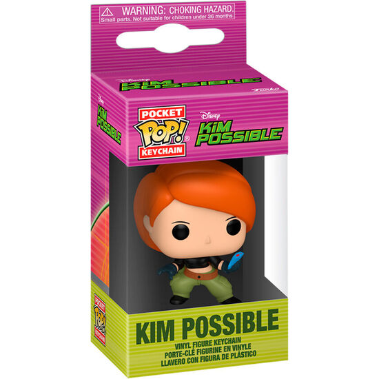LLAVERO POCKET POP DISNEY KIM POSSIBLE - KIM POSSIBLE image 1