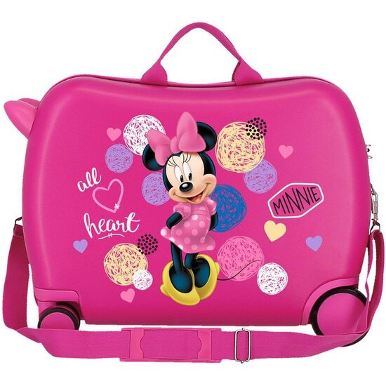 MALETA ABS LOVE MINNIE DISNEY 50CM image 0