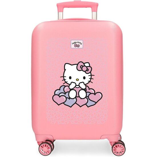 MALETA TROLLEY ABS HEARTS &#38; DOTS HELLO KITTY 50CM image 0