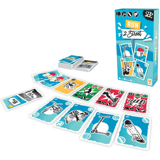JUEGO DE CARTAS RUN 2 STREET image 0