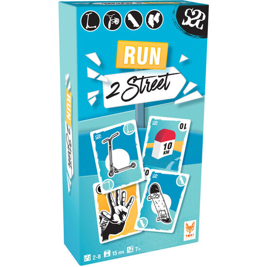 JUEGO DE CARTAS RUN 2 STREET image 1
