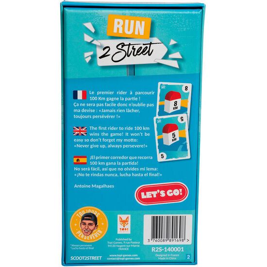 JUEGO DE CARTAS RUN 2 STREET image 3