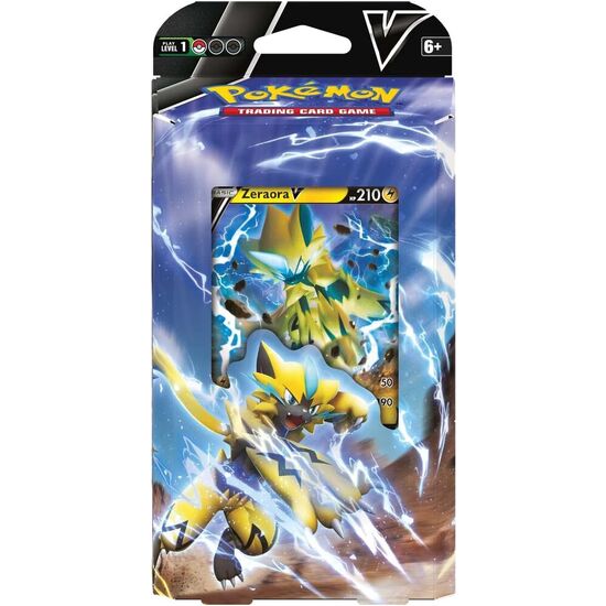 V BATTLE DECK JUEGO CARTAS COLECCIONABLES DEOXYS VS ZERAORA POKEMON INGLES image 1