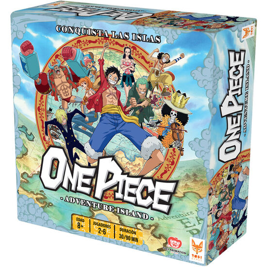 JUEGO DE MESA ISLA DE AVENTURAS ONE PIECE ESPAÃ±OL image 0