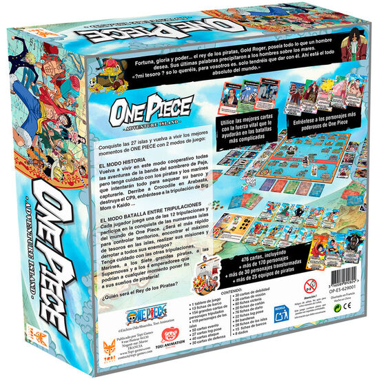 JUEGO DE MESA ISLA DE AVENTURAS ONE PIECE ESPAÃ±OL image 1