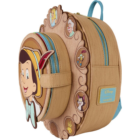 MOCHILA CAMEO PINOCHO DISNEY LOUNGEFLY 28CM image 2