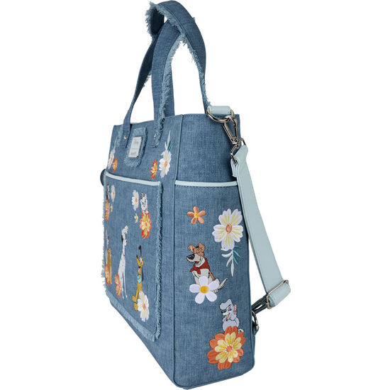 BOLSO MOCHILA + MONEDERO DENIM DISNEY LOUNGEFLY image 2