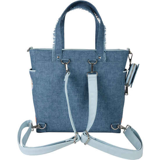 BOLSO MOCHILA + MONEDERO DENIM DISNEY LOUNGEFLY image 3