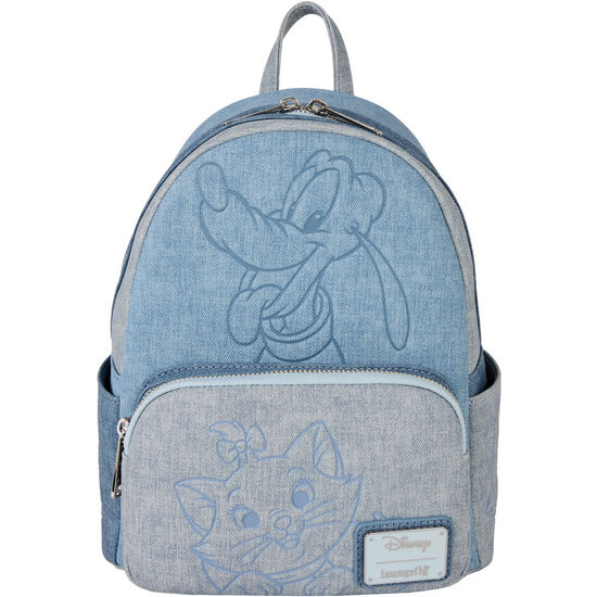 MOCHILA DENIM DISNEY LOUNGEFLY 26CM image 0