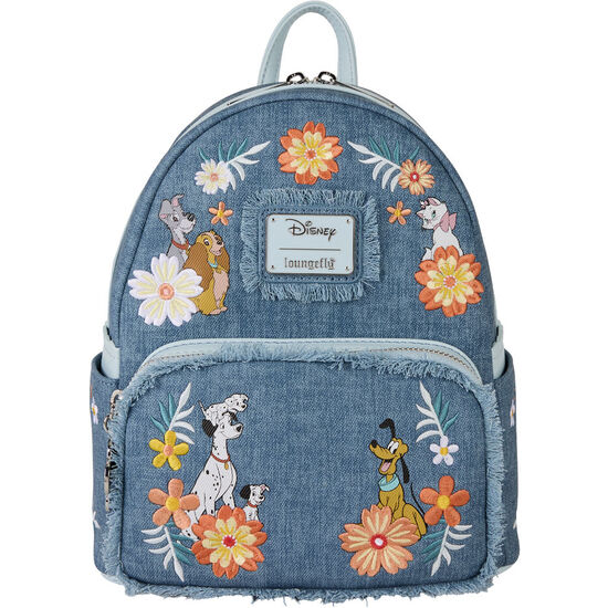 MOCHILA DENIM DISNEY LOUNGEFLY 26CM image 0