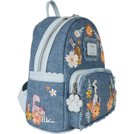 MOCHILA DENIM DISNEY LOUNGEFLY 26CM image 1