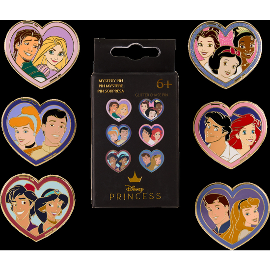 BLIND BOX ENAMEL PIN MYSTERY DISNEY PRINCESAS LOUNGEFLY SURTIDO image 2
