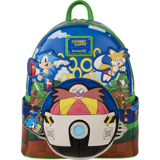 MOCHILA SONIC THE HEDGEHOG LOUNGEFLY 26CM image 0